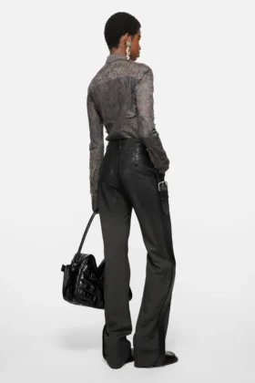 Blouse corset en dentelle