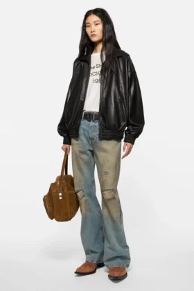 Blouson en cuir