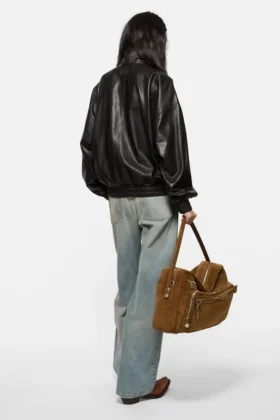 Blouson en cuir