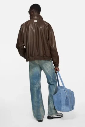 Blouson en cuir