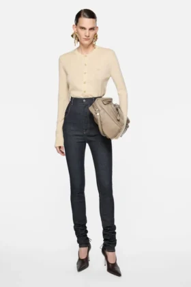 Cardigan ajusté - laine de yack