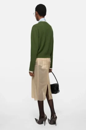 Cardigan ajusté - laine de yack