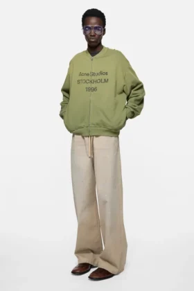 Cardigan zippé délavé