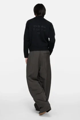 Cardigan zippé à logo