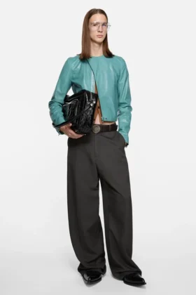 Ceinture en cuir avec logo