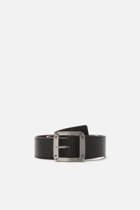 Ceinture en cuir réversible