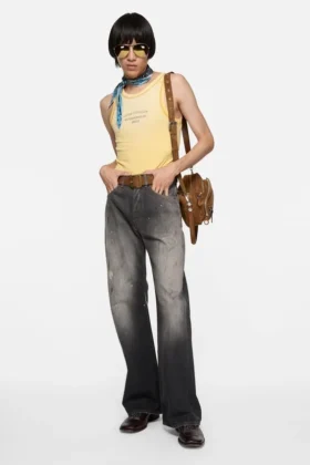 Ceinture en cuir réversible