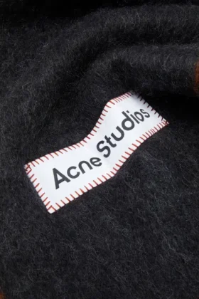 Écharpe en laine et mohair – Étroite