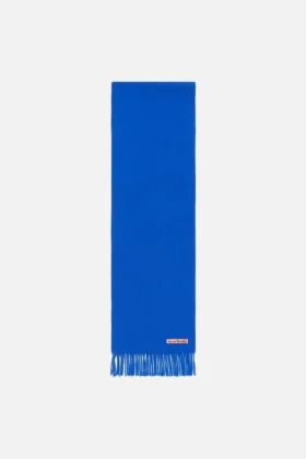 Écharpe en laine à franges – fine