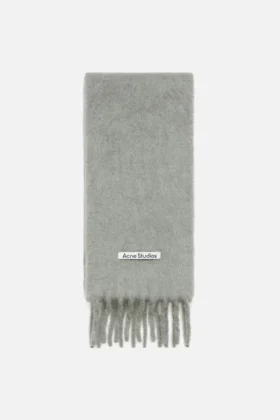 Écharpe en mohair avec logo