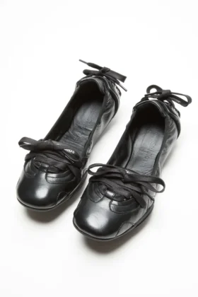 Chaussures en cuir à lacets