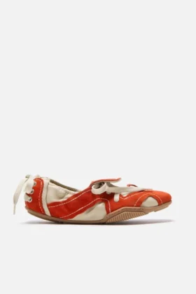 Chaussures à lacets en daim