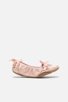 Chaussures à lacets en satin