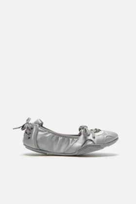 Chaussures à lacets en satin