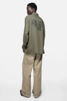 Chemise boutonnée avec logo