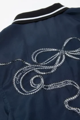 Chemise boutonnée brodée