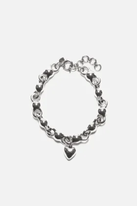 Collier avec pendentif en forme de cœur