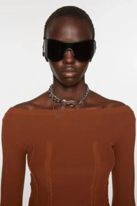 Collier à chaîne avec boucle