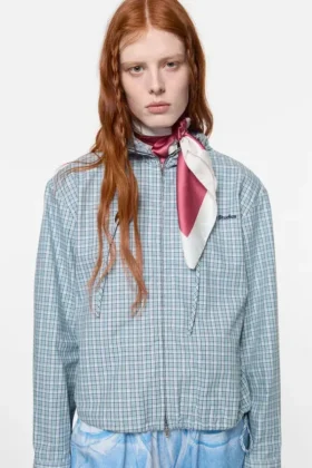 Foulard carré en soie