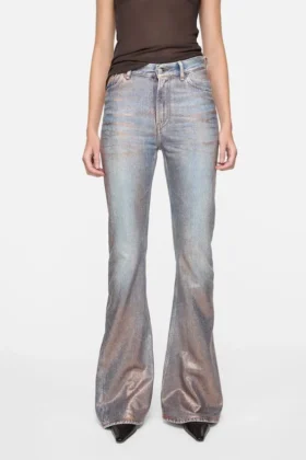 Jeans ajustés à paillettes – 2025F