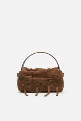 Multipocket micro-sac en daim