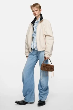 Multipocket micro-sac en daim