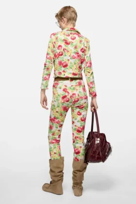 Pantalon décontracté imprimé