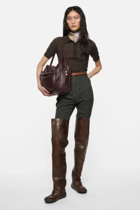 Polo en maille de soie