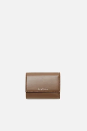 Portefeuille en cuir à trois volets