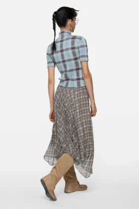 Pull à col roulé en laine