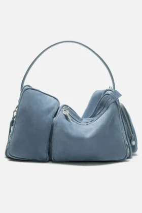 Sac à bandoulière en daim Camero Hotel