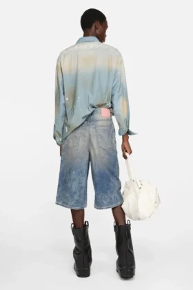 Shorts en denim - Coupe ample