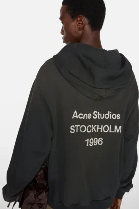 Sweat à capuche en polaire avec logo