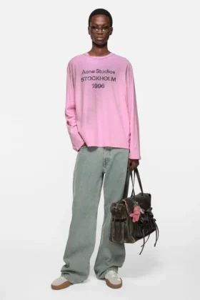 T-shirt avec logo « 1996 » peint à la bombe