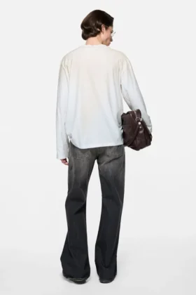 T-shirt avec logo « 1996 » peint à la bombe