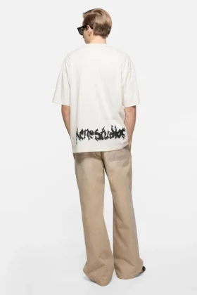 T-shirt à logo gothique