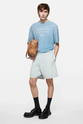 T-shirt à logo vaporisé
