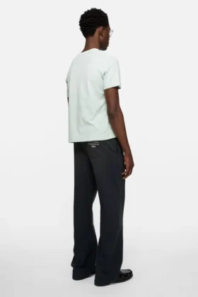 T-shirt à logo vieilli