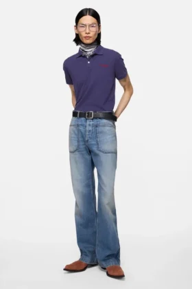 T-shirt polo avec logo