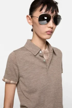 Tricot de laine superposé