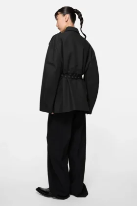 Veste blouson en satin