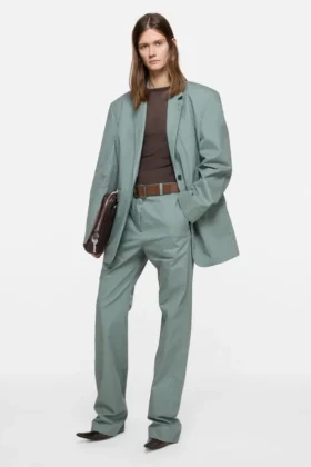 Veste de costume avec écharpe