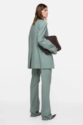 Veste de costume avec écharpe