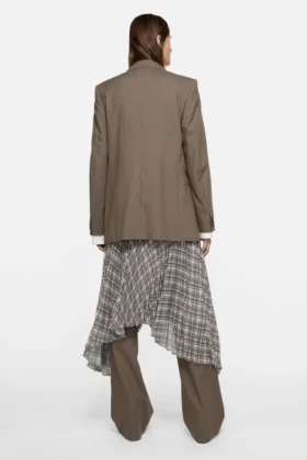 Veste de costume à simple boutonnage